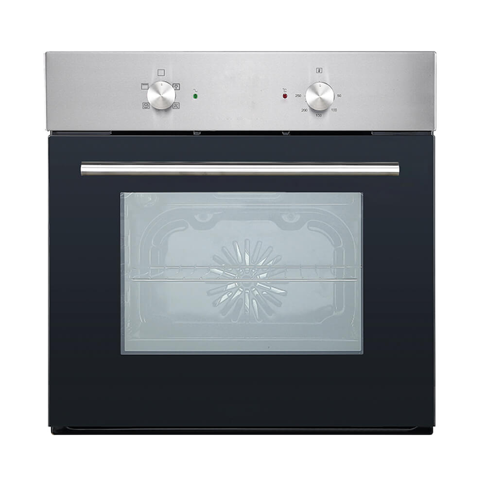 BEKIA 60cm Stainless True Fan 54L Single Oven