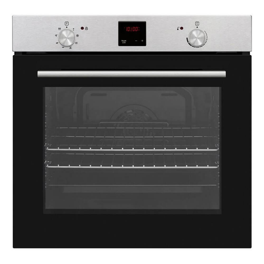 BEKIA 60cm Stainless True Fan 78L MF Pyro Single Oven