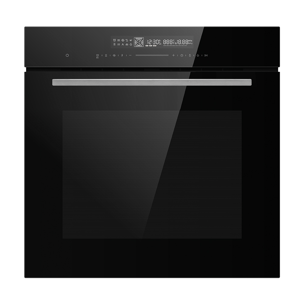 BEKIA 60cm Black True Fan 72L TC Single Oven With Aluminium Handle