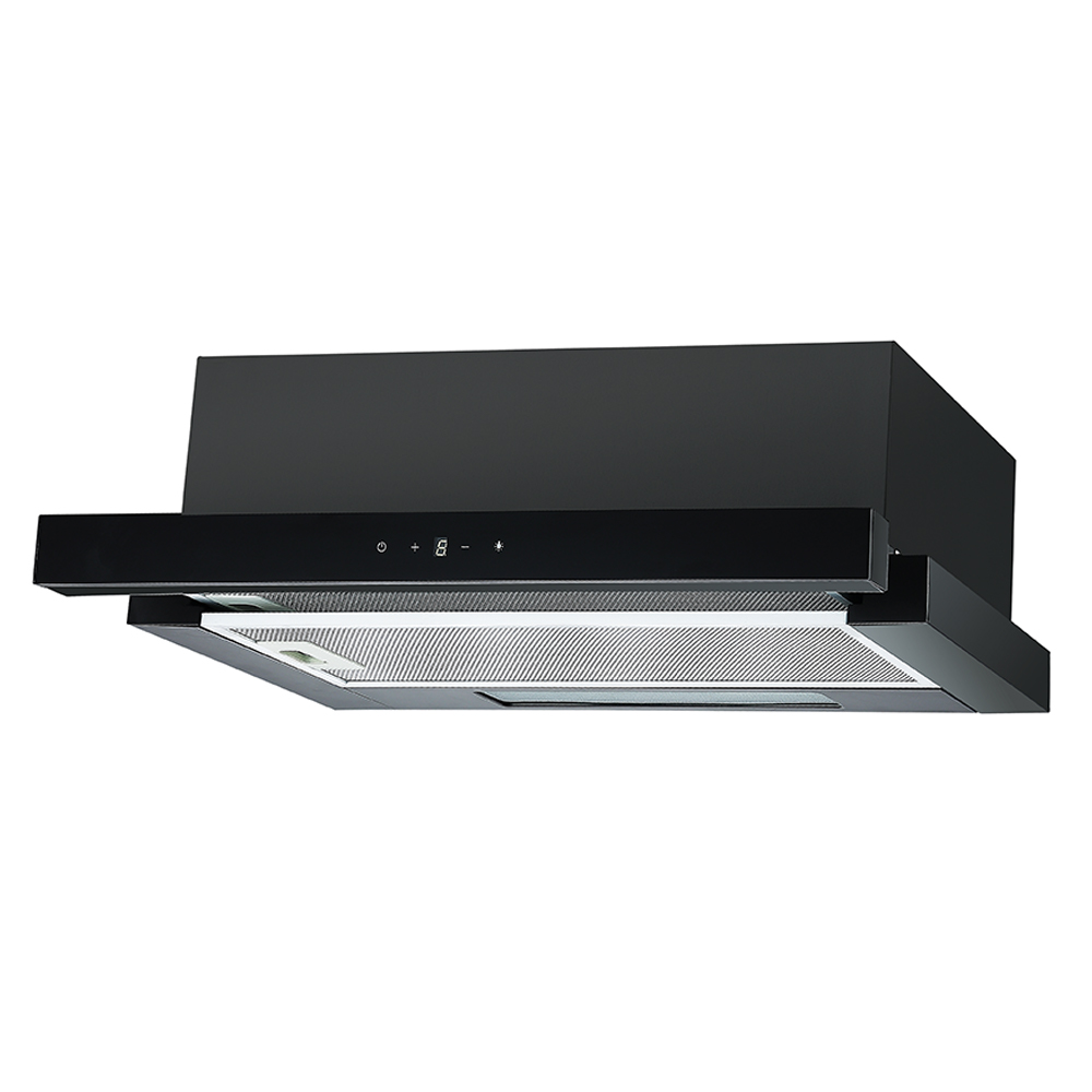 BEKIA 60cm Black Telescopic Hood Touch Control