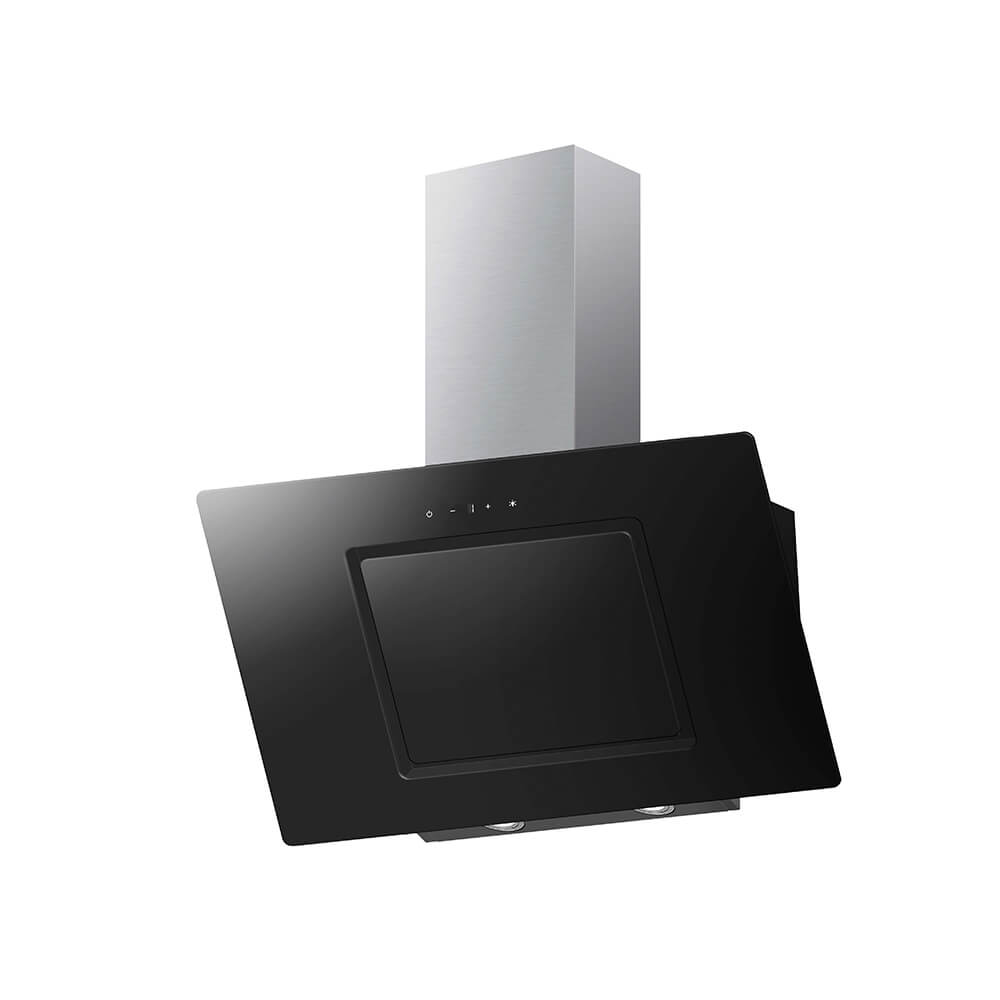 BEKIA 90cm Black Angled Glass Hood