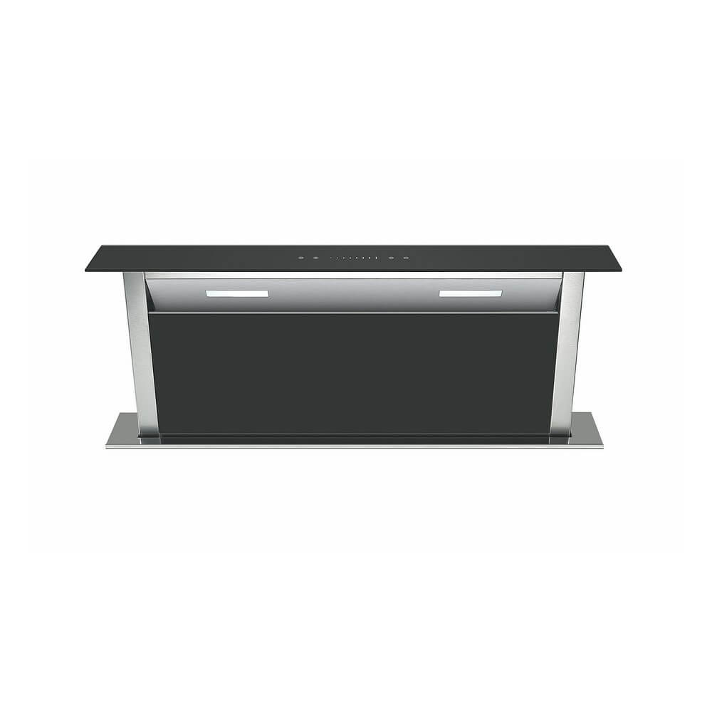 BEKIA 90cm Black Motorised Downdraft Hood