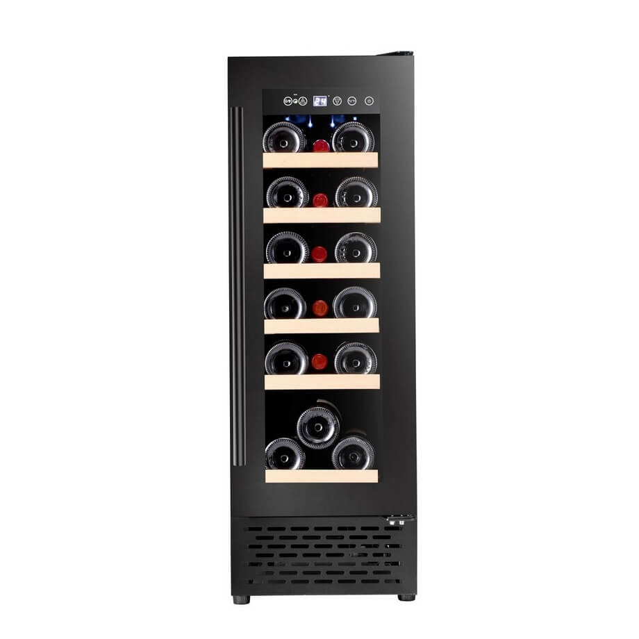 BEKIA 30cm Black Wine Cooler