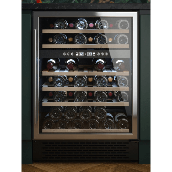 BEKIA 60cm Stainless Dual Zone Wine Cooler