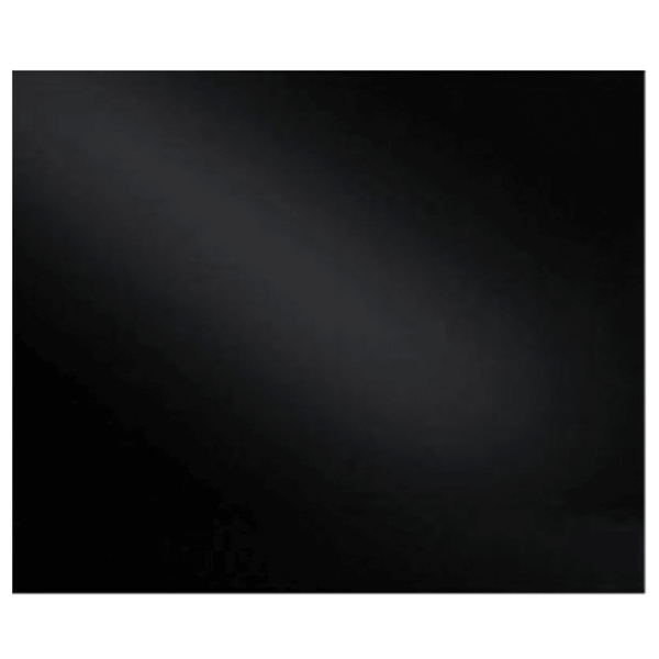 BEKIA 90x75cm Black Glass Splashback