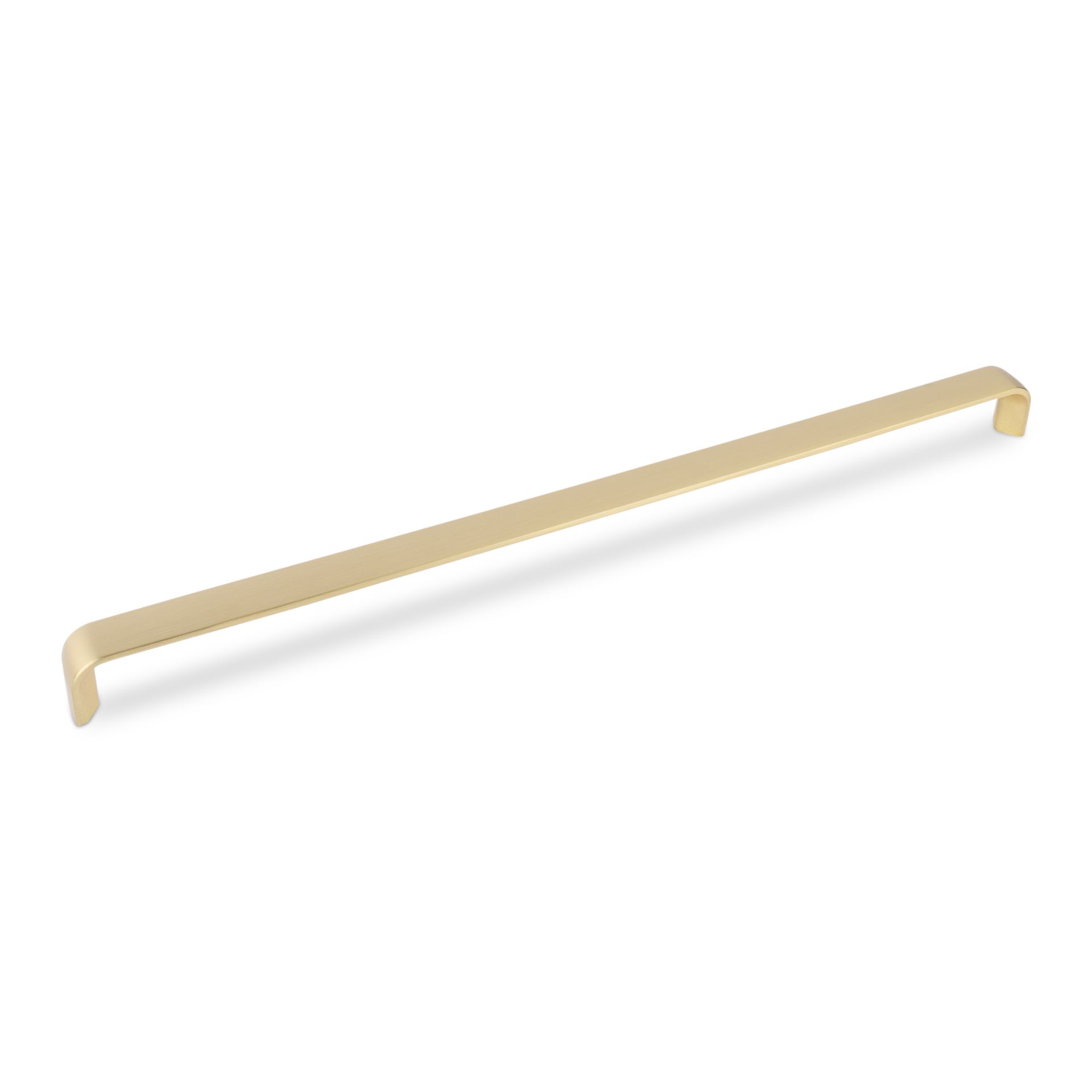 AURORA D Handle - 328mm (320mm Hole Centres) - Satin Brass