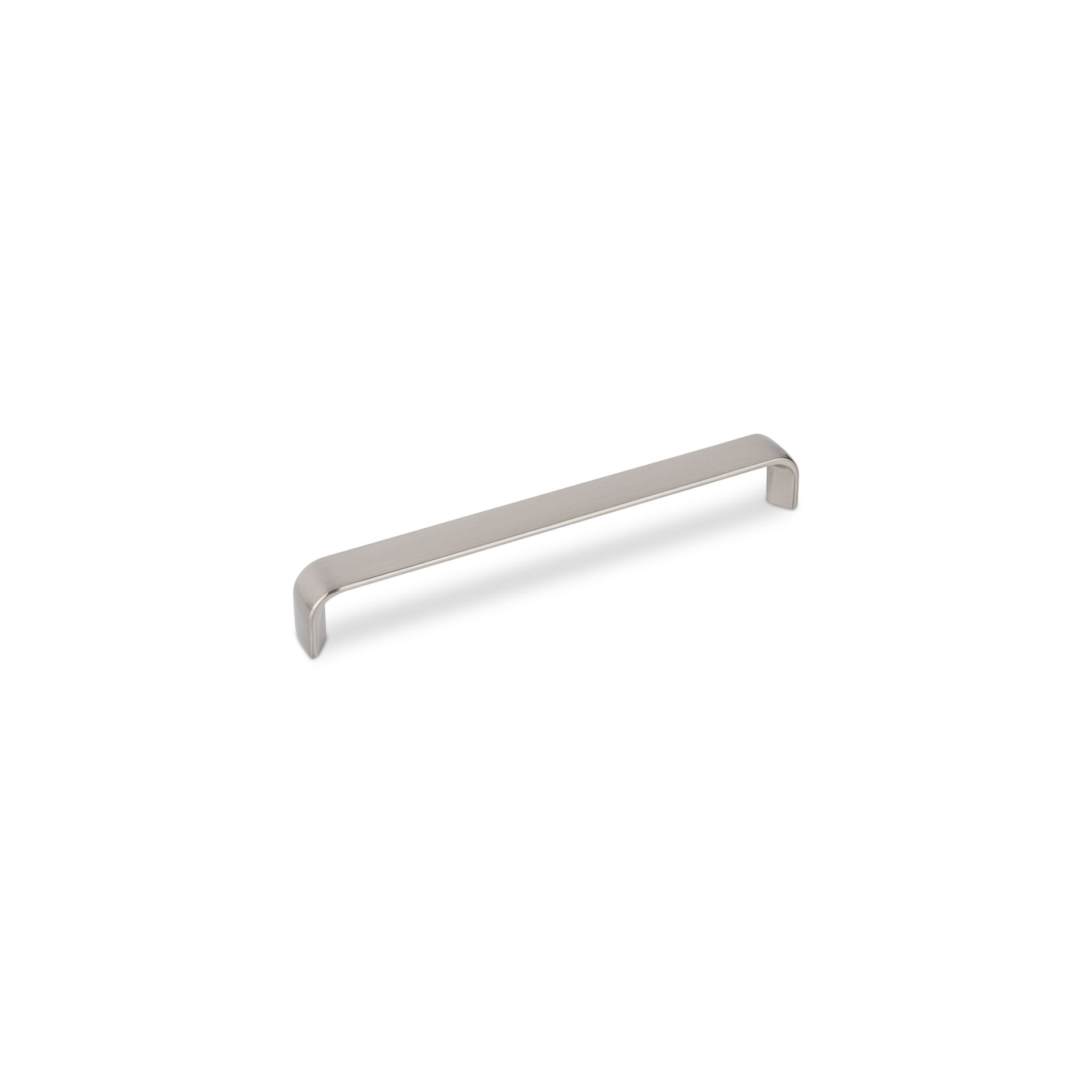 AURORA D Handle - 168mm (160mm Hole Centres) - Brushed Nickel