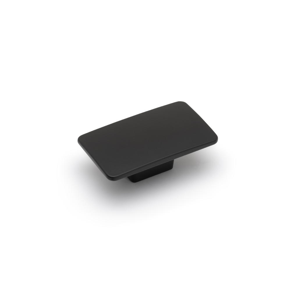 AURORA Rectangular Knob - 59 x 34mm - Matt Black