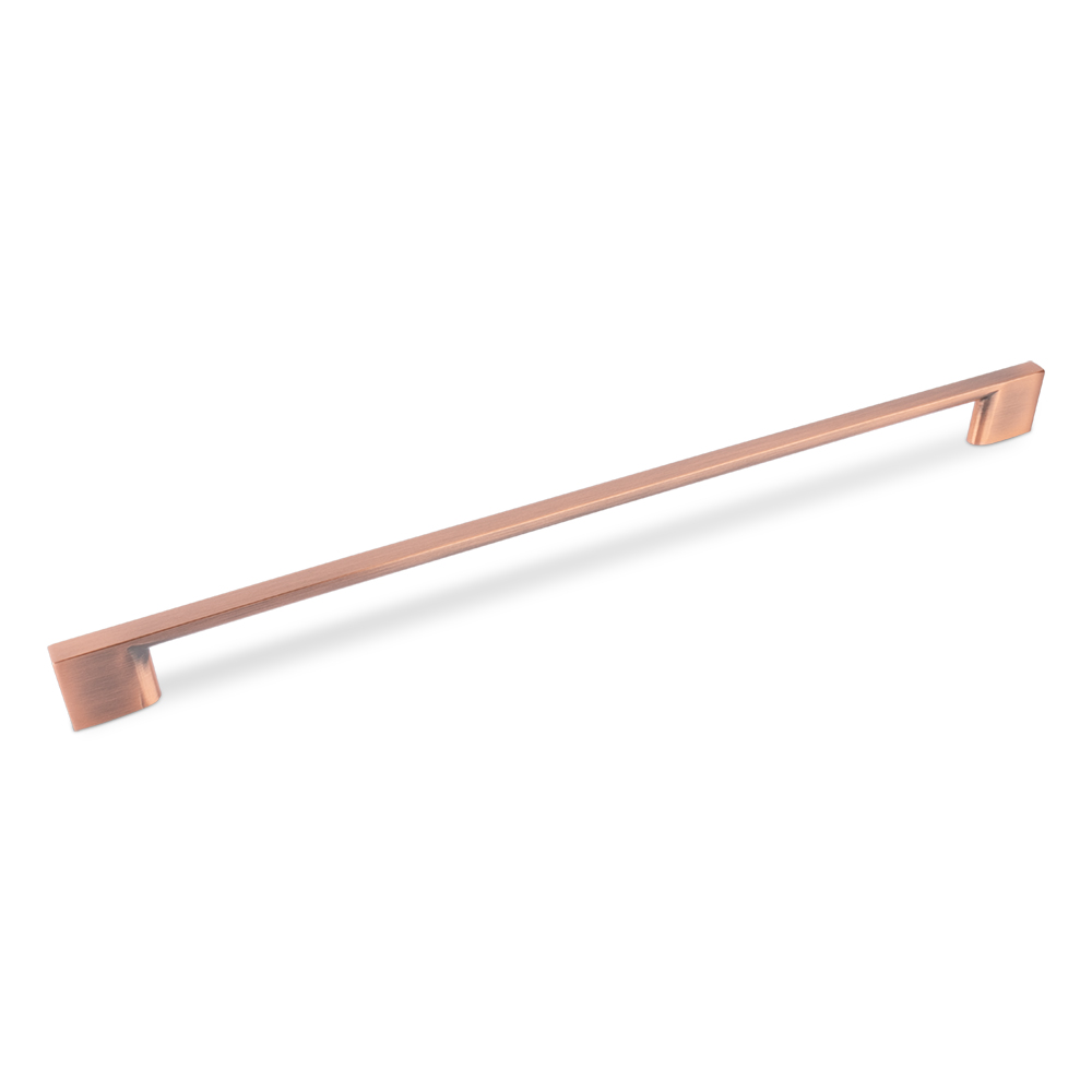 AURORA Slim Square D Handle - 358mm (320mm Hole Centres) - Antique Copper