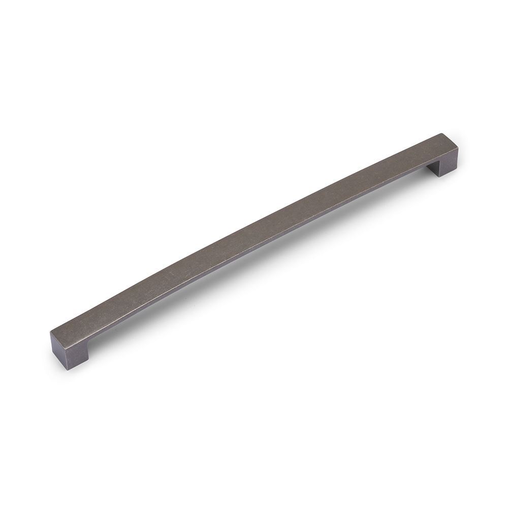 AURORA Block Bar D Handle - 337mm (320mm Hole Centres) - Pewter