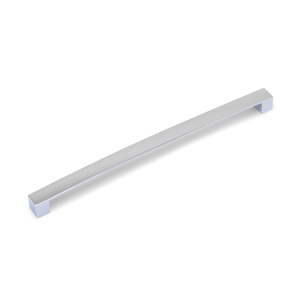 AURORA Block Bar D Handle - 337mm (320mm Hole Centres) - Chrome