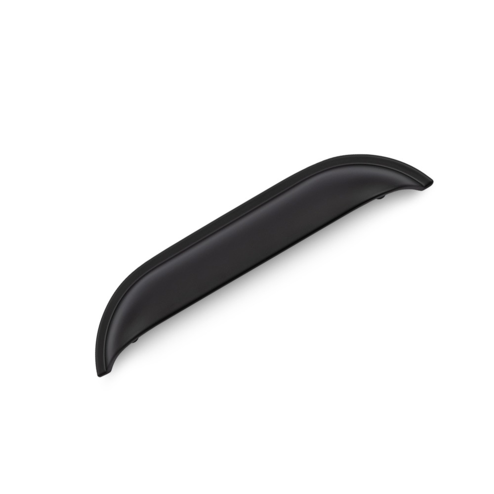 AURORA Linear Cup Handle - 174mm (128mm Hole Centres) - Matt Black