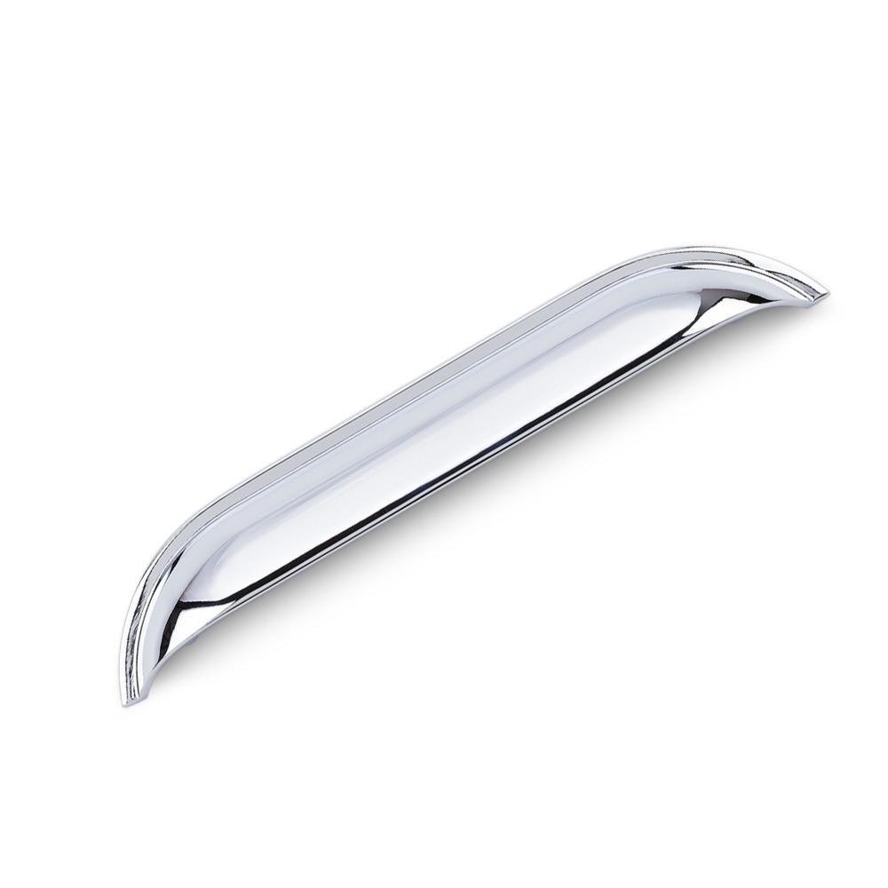 AURORA Linear Cup Handle - 206mm (160mm Hole Centres) - Chrome