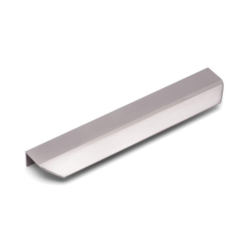 AURORA Edge Pull - Rear Fixed - 200mm - Brushed Nickel