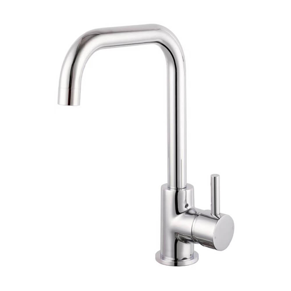 AURORA Salina Single Lever Square Neck Tap - Chrome